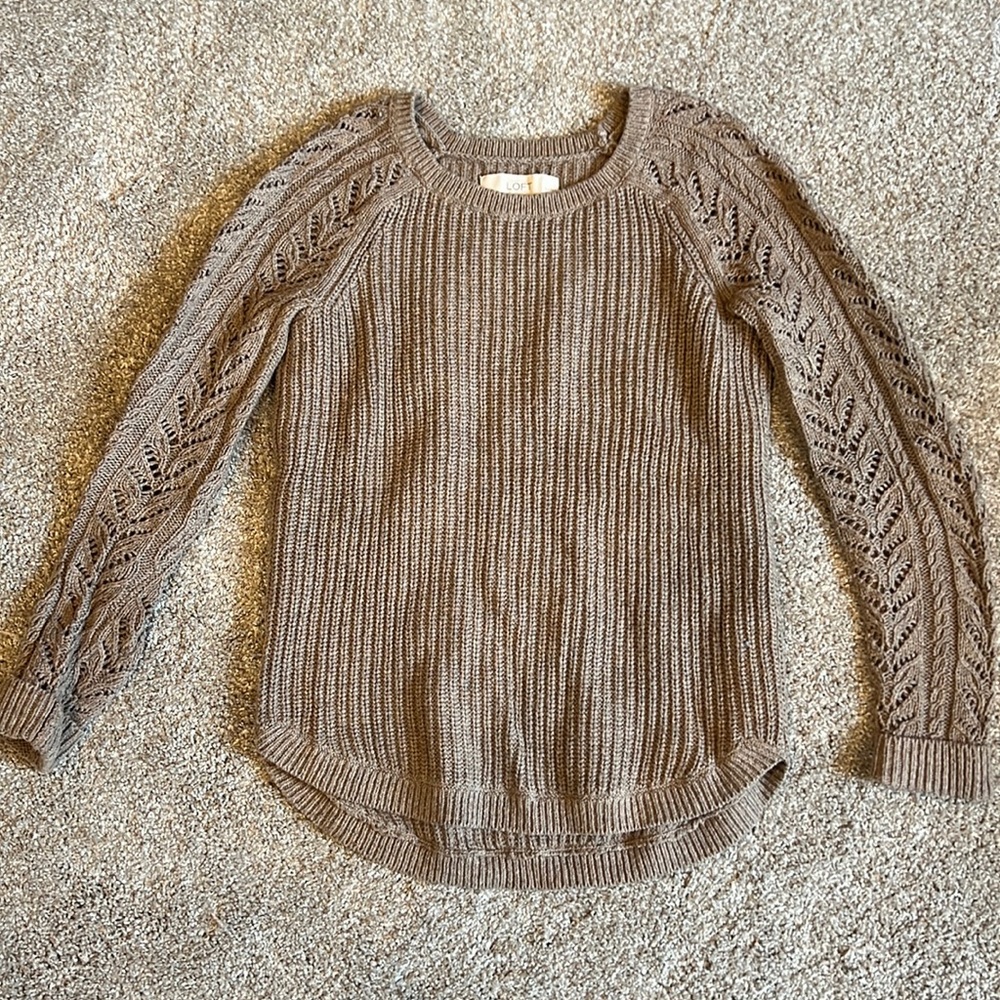 LOFT crewneck sweater. Size XXSP